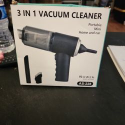 Rechargeable 3 In 1 Vacuum Cleaner