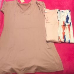 Three Medium New Sleep Wear For $30