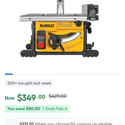 DeWalt Table Saw
