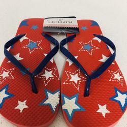 Brand NEW Star Flip Flops 