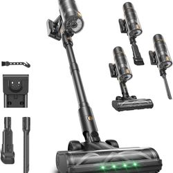 ☆ OXVAC Cordless Vacuum Cleaner 600W/58000Pa, 65-Minute Run Time Cordless Stick Vacuum with Self-Cleaning Filtration System, Freestanding, Tangle-Free
