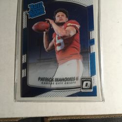 Patrick Mahomes (OPTIC) Rookie card