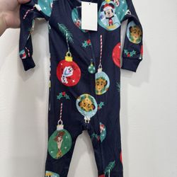 Christmas Baby Pajama Disney