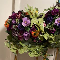 Silk flower arrangements 