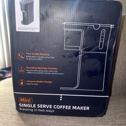 Mini Single Serve Coffee Maker
