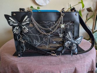 Black purse