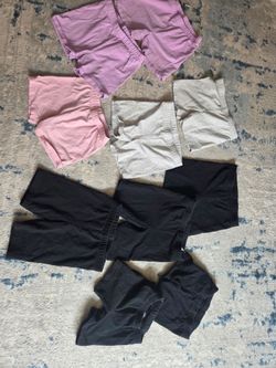 Girls shorts 1 pair is 5t others are 6T