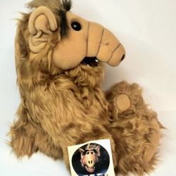 18" Vintage 1986 Alf Plush Alien Production Stuffed Animal With Original Tag