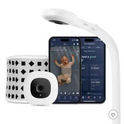 Nanit Pro Smart Baby Monitor & Floor Stand - White