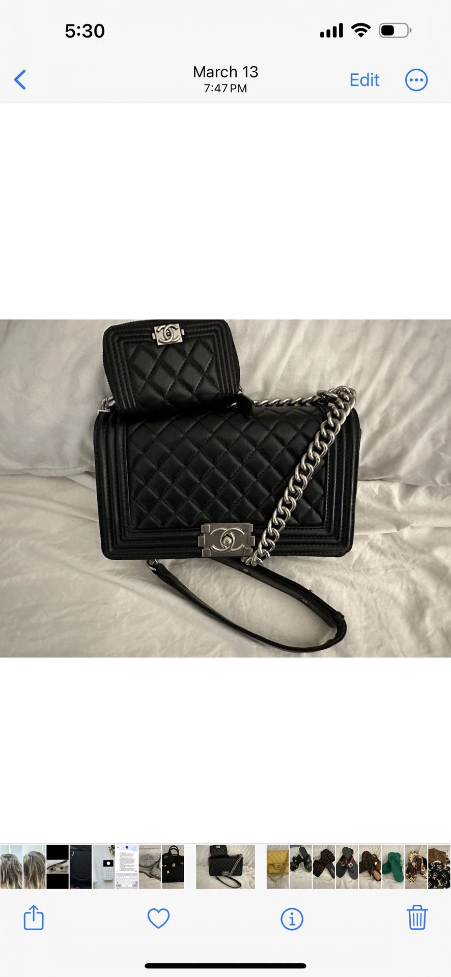 Designer Hand Bag Set With Wallet 