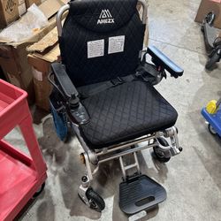 Electric Wheelchairs for Adults - 21in Seat, 25 Miles Long Travel Range Electric Wheelchair All Terrain, Electric Wheelchairs for Adults Lightweight F