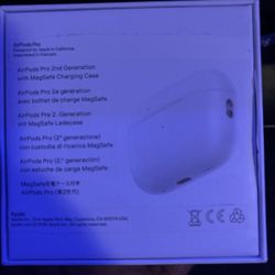 Air POD Pros 2 Gen ( Willing To Negotiate)