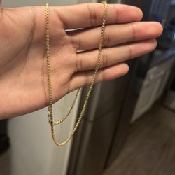 14k Box Chain