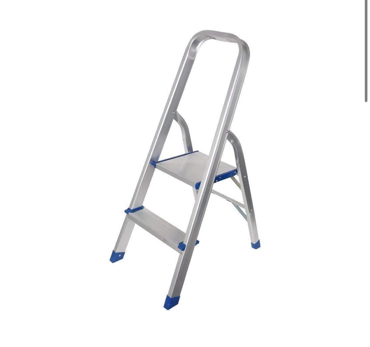 Foldable Household Aluminium 2 Step Ladder 