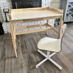 Kids IKEA Desk And Chair 
