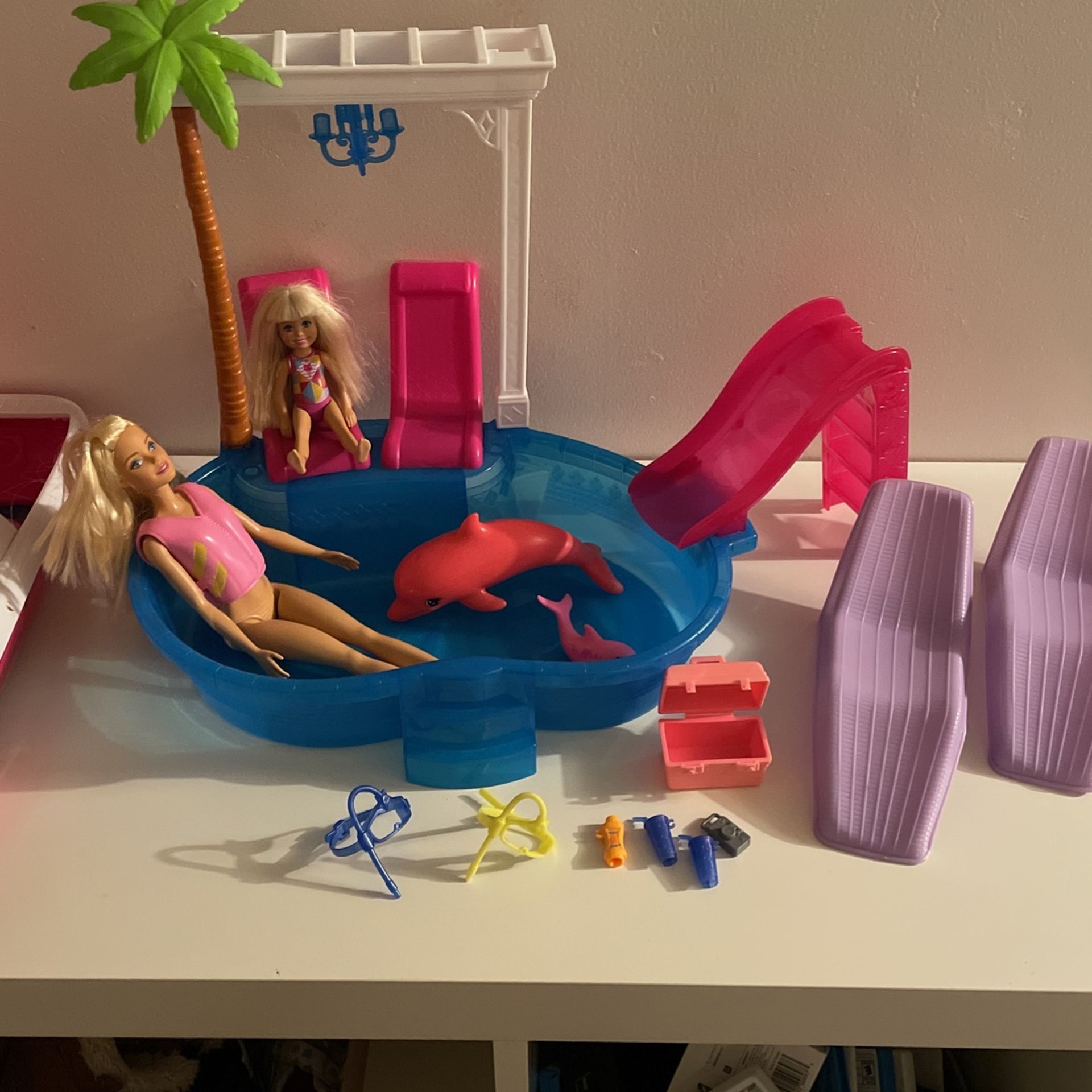 Barbie Pool And Boat Set 