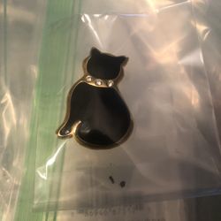 Black Cat Pin 