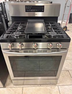 Samsung 5 burner gas range 30" stainless steel