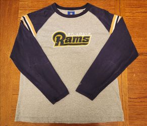 Vintage St. Louis Rams Long Sleeve Shirt, Size L, Reebok