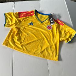 Colombia Jersey Cropped Edition Women’s XL Sold Out Online NWT