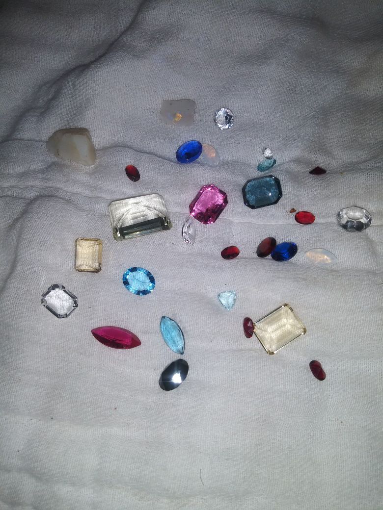 Gemstone Collection Lot of 30+ Carats Natural Mixed Faceted Parcel plus opals