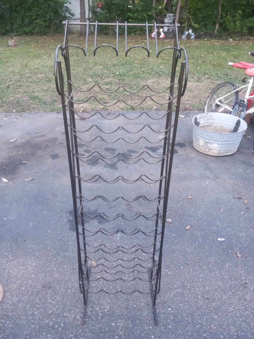 Steel Wine Rack/Stand
Holds 44 Bottles