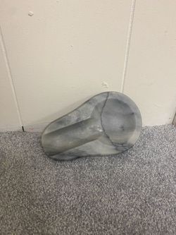 Gray Marble Decorative Spoon rest