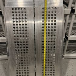 HARMAR MOBILITY Single Fold Safety Ramp - 4' Aluminium Suitcase Ramp