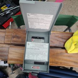 60A 240V Eaton Spa Disconnect With 120V Gfci
