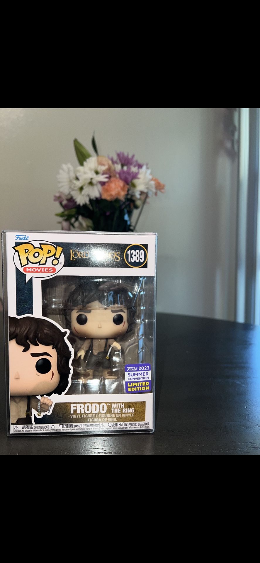 Funko POP! Lord of The Rings Frodo w/ Ring #1389 Funko Summer Con 2023