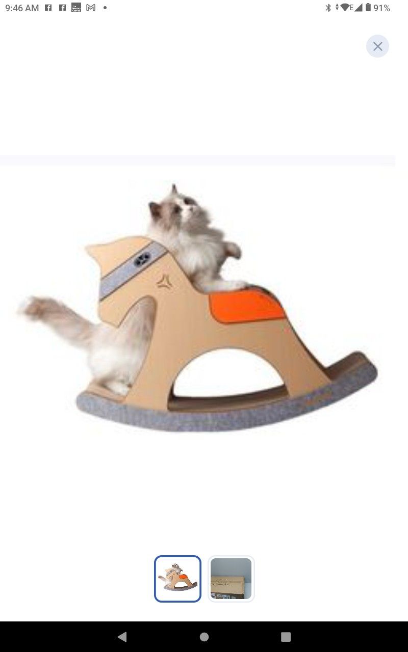 Rocking Horse Cat Scratcher 