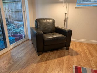Natuzzi Italian Leather Armchair