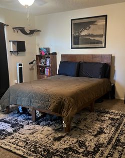 Wood Queen Bed Frame