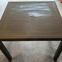 Square Metal Table 