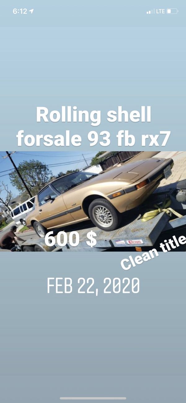 Mazda Rx7 For Sale In Mission Viejo Ca Offerup