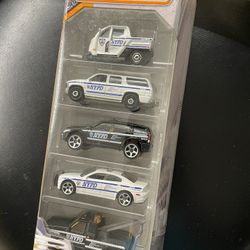 Matchbox NYPD 5 Car Set New In Box Collectible 2016