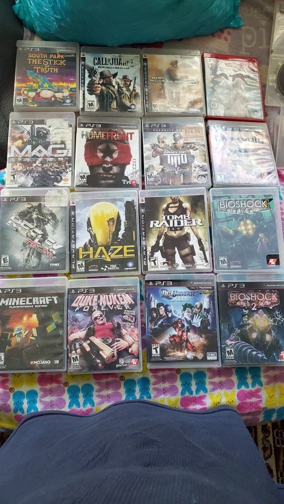 18 Games Ps3 Take All For $50.00