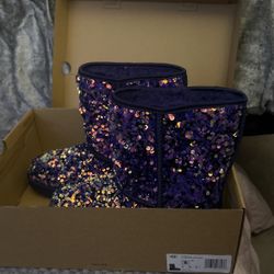 Ugg Boots Purple sequin 