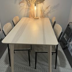 Apartment Dining Set (table and chairs Included) 