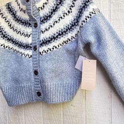 Knitted Cardigan Sweater