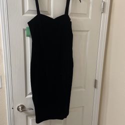 Black Velvet Dress Never Worn Size 10 Nordstrom
