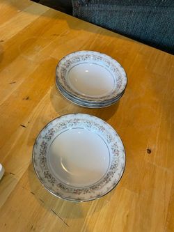 Small Antique Saucer Set
