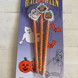 Brand New - Halloween Pencils Set