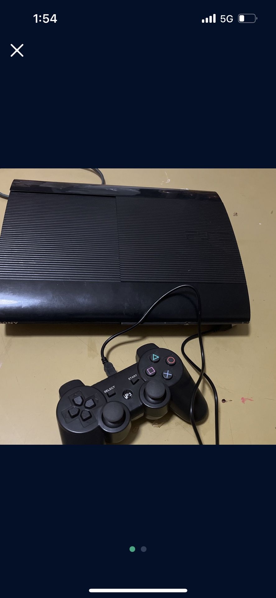 PS3 Super Slim 500 Gig 