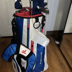 Top flite xl beginner club set + Taylormade 56* wedge with custom grip