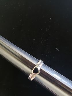 Onyx Ring with Sterling Silver