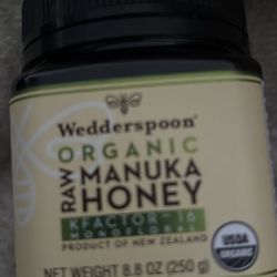 RAW Organic Manuka Honey 