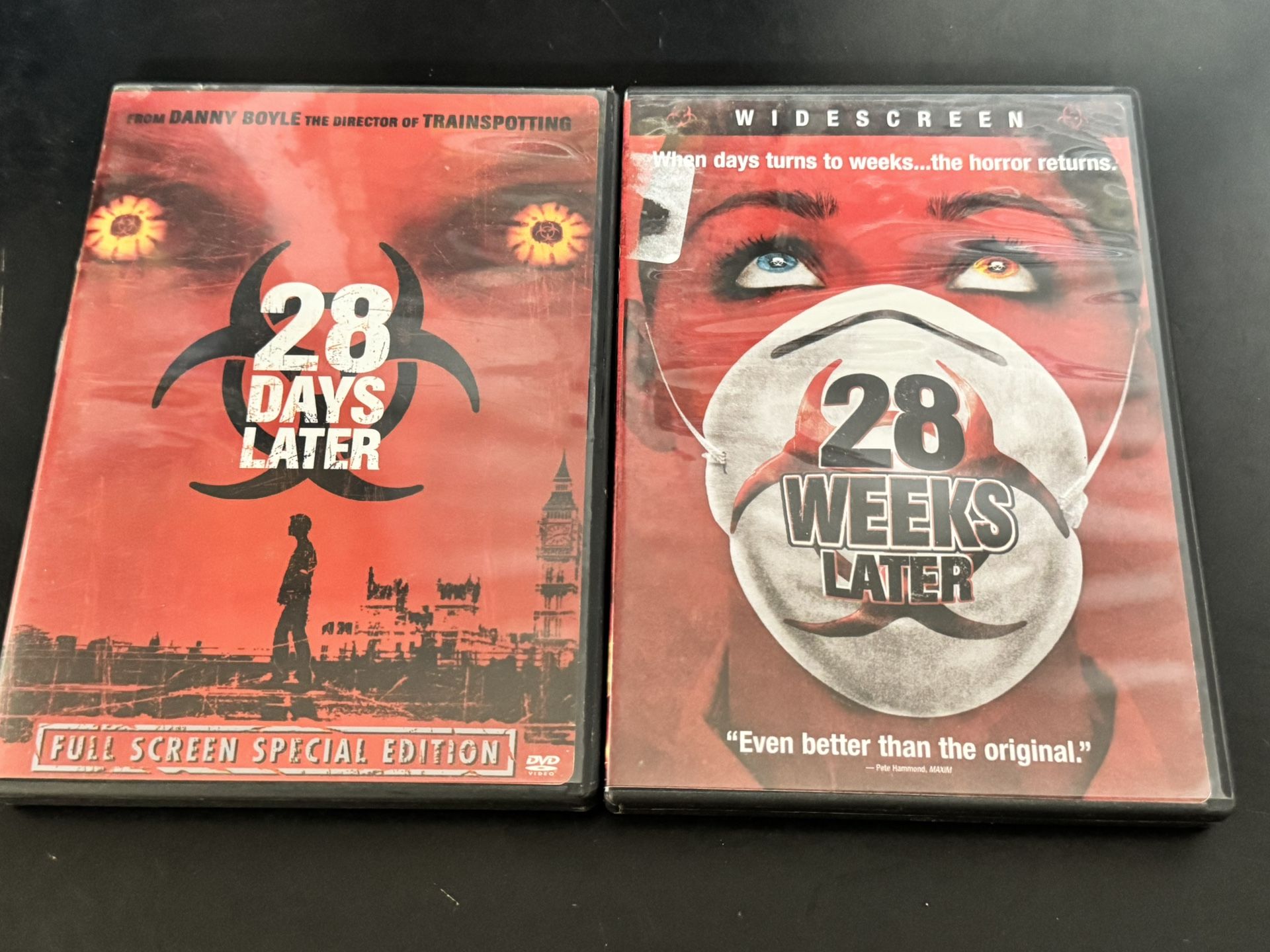 28 Days Later & 28 Weeks Later DVD