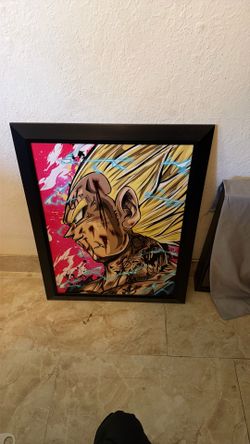 Dbz paintings