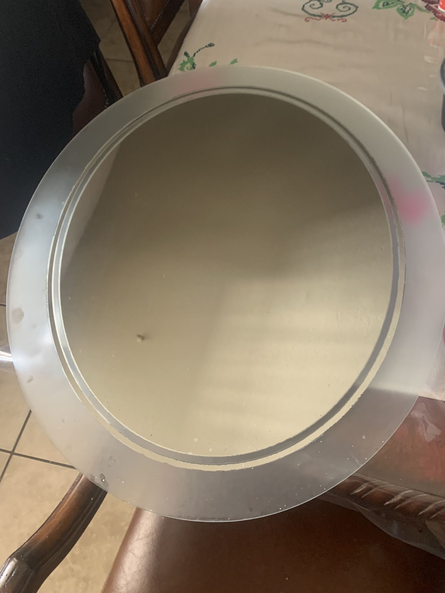 Two Available Beautiful Nice Sliver Metal Mirror For Sale